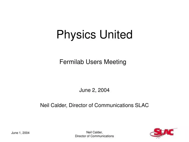 physics united