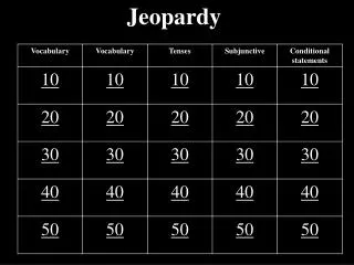 Jeopardy