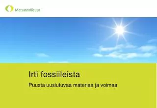 irti fossiileista