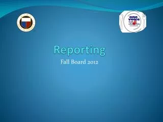 Reporting