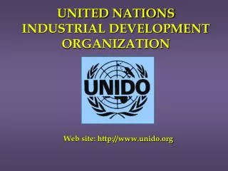 UNITED NATIONS INDUSTRIAL DEVELOPMENT ORGANIZATION