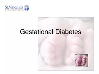 Gestational Diabetes