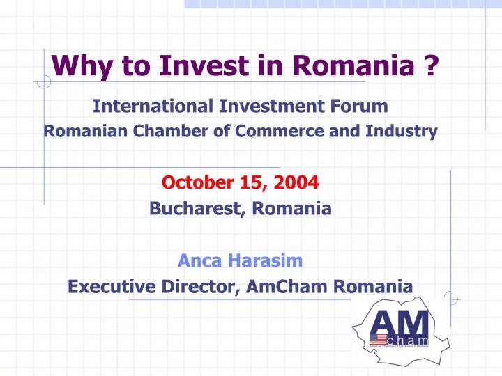 why to invest in romania