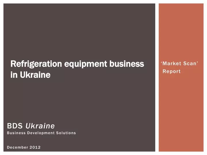 bds ukraine business development solutions december 2012