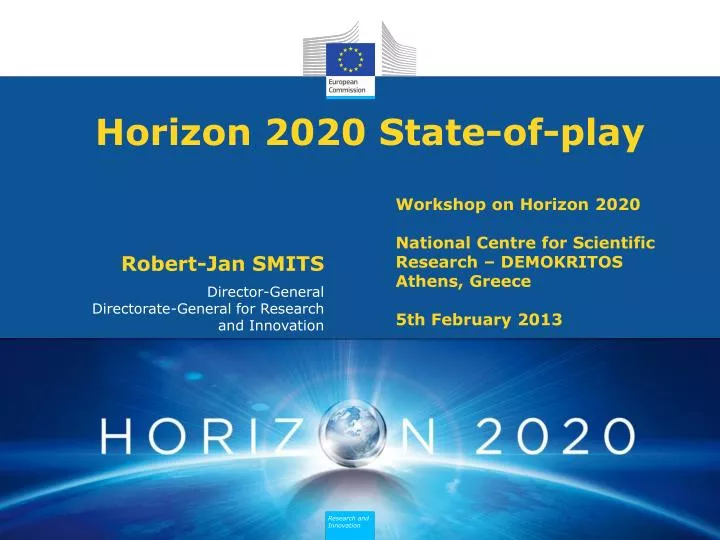 horizon 2020 state of play