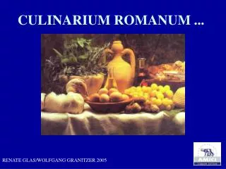 culinarium romanum