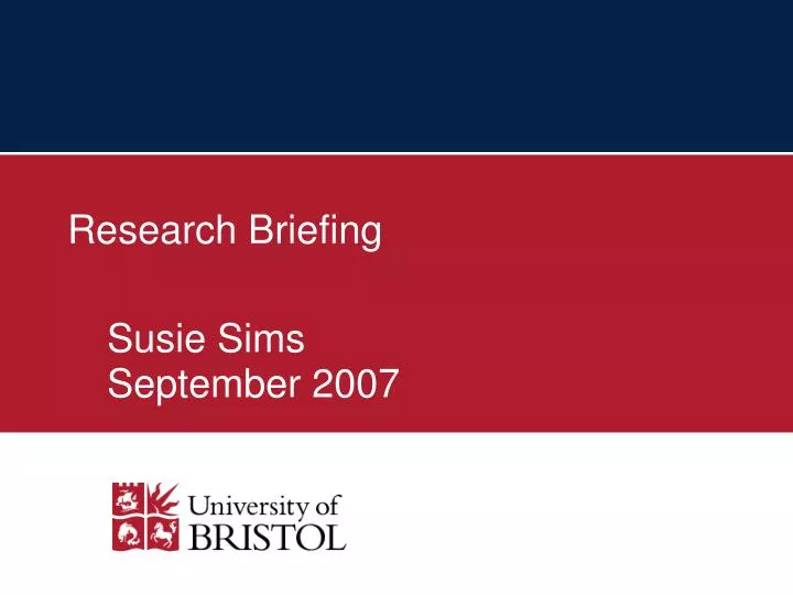 research briefing