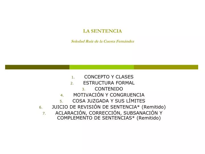 la sentencia soledad ruiz de la cuesta fern ndez