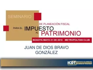 juan de dios bravo gonz lez
