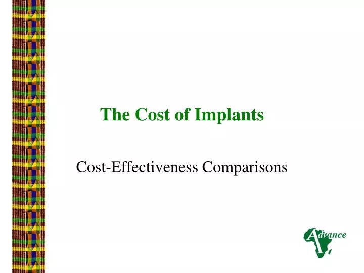 the cost of implants