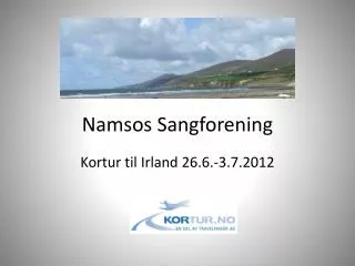 namsos sangforening