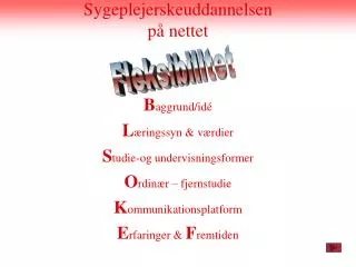 sygeplejerskeuddannelsen p nettet