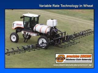Variable Rate Technology in Wheat