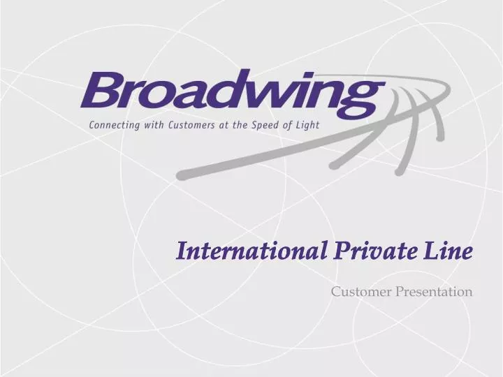 international private line