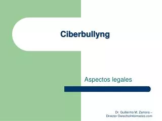 ciberbullyng
