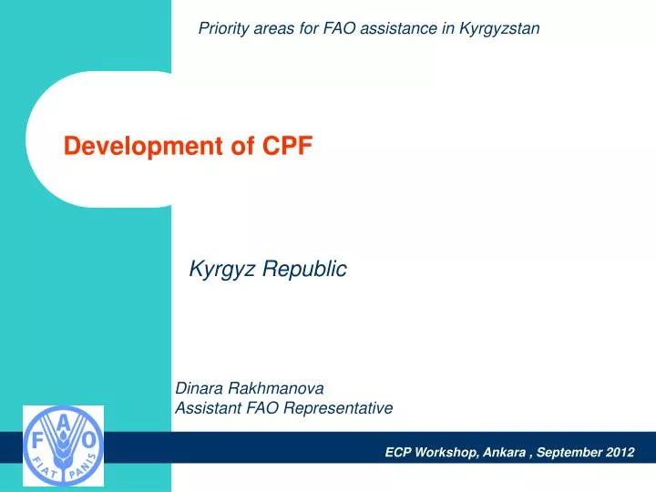 development of cpf