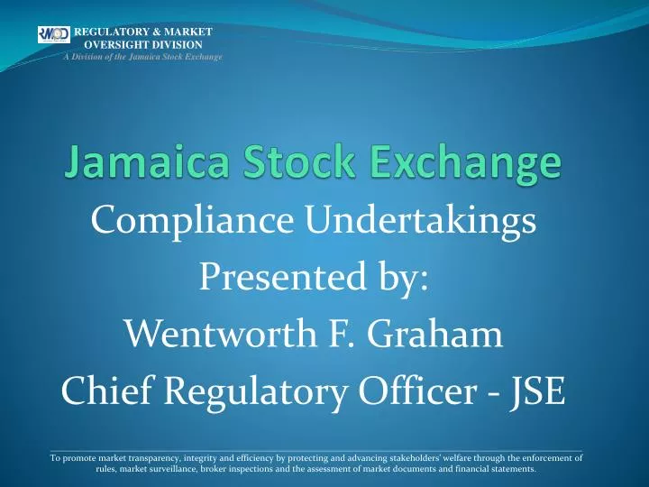 jamaica stock exchange