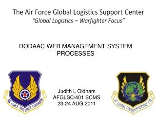 DODAAC WEB MANAGEMENT SYSTEM PROCESSES