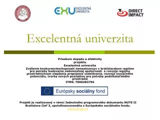 excelentn univerzita