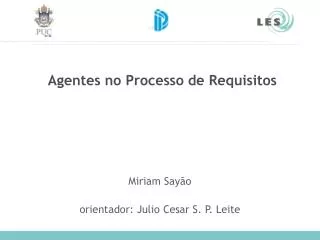 agentes no processo de requisitos
