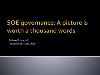 SOE governance: A picture is worth a thousand words