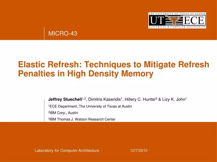 elastic refresh techniques to mitigate refresh penalties in high density memory