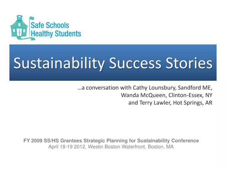 sustainability success stories