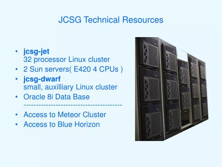 jcsg technical resources