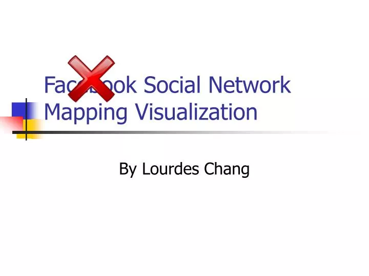 facebook social network mapping visualization