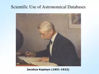 Jacobus Kapteyn (1851-1922)