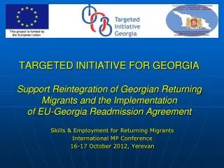 Skills &amp; Employment for Returning Migrants International MP Conference