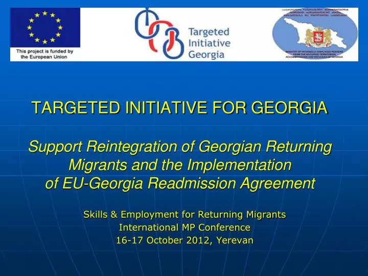 skills employment for returning migrants international mp conference 16 17 october 2012 y erevan