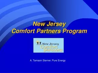 New Jersey Comfort Partners Program