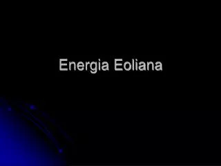 energia eoliana