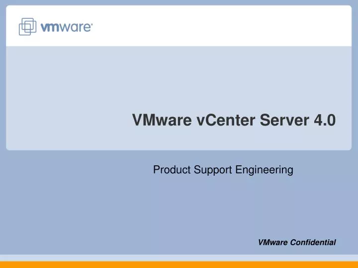 vmware vcenter server 4 0