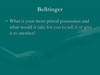 bellringer