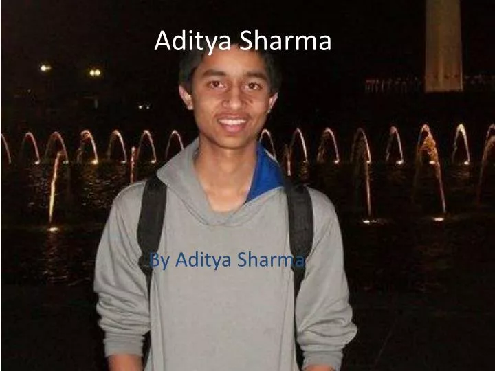 aditya sharma