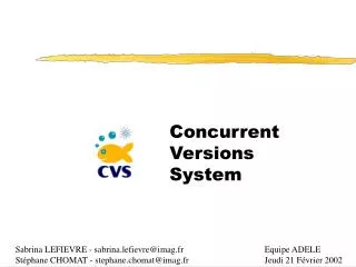 concurrent versions system