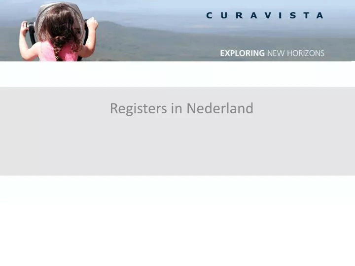 registers in nederland