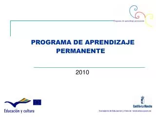 programa de aprendizaje permanente