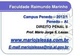 DIREITO PENAL II - slide 1