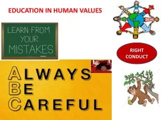 EDUCATION IN HUMAN VALUES