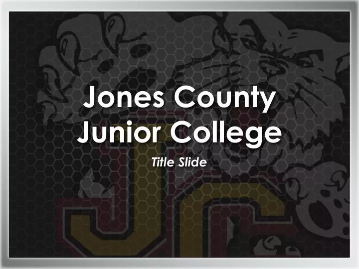 jones county junior college