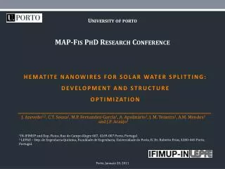 Hematite nanowires for solar water splitting: development and structure optimization