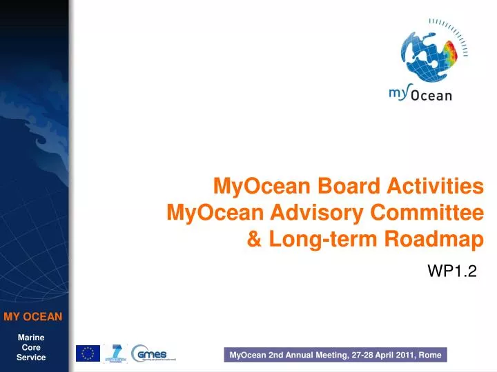 myocean board activities myocean advisory committee long term roadmap