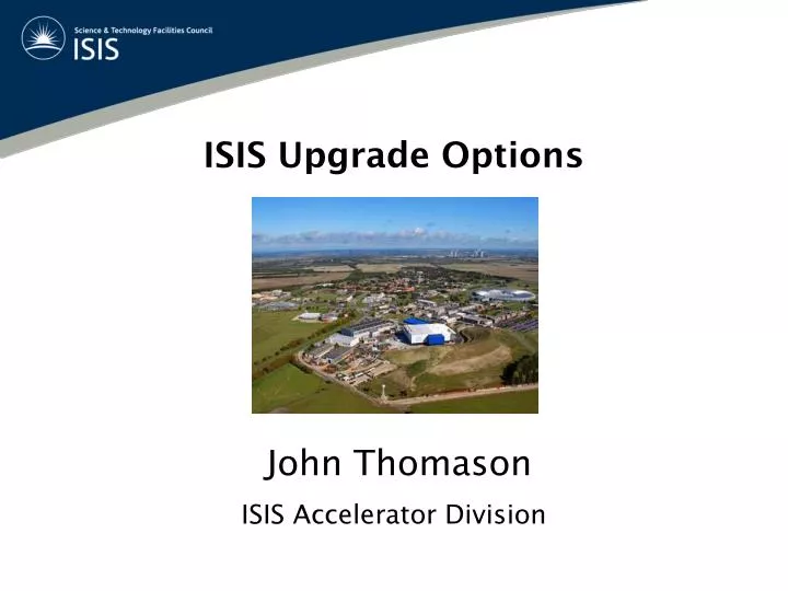 isis upgrade options