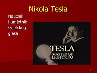 nikola tesla