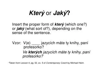 kter or jak