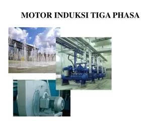 motor induksi tiga phasa