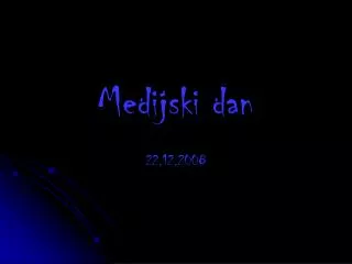 medijski dan